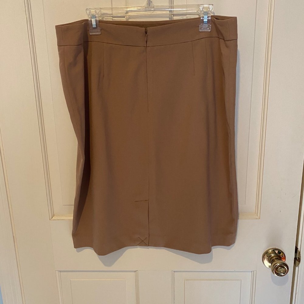 Zac & Rachael Khaki Skirt Size 18 - Picture 3 of 4